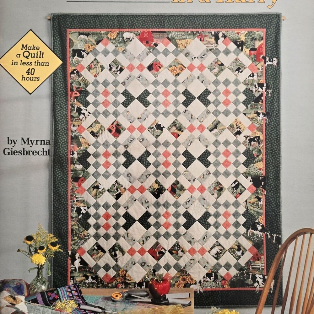 Strip Quilts In A Hurry American School Of Needlework 1994 Book Number 4153